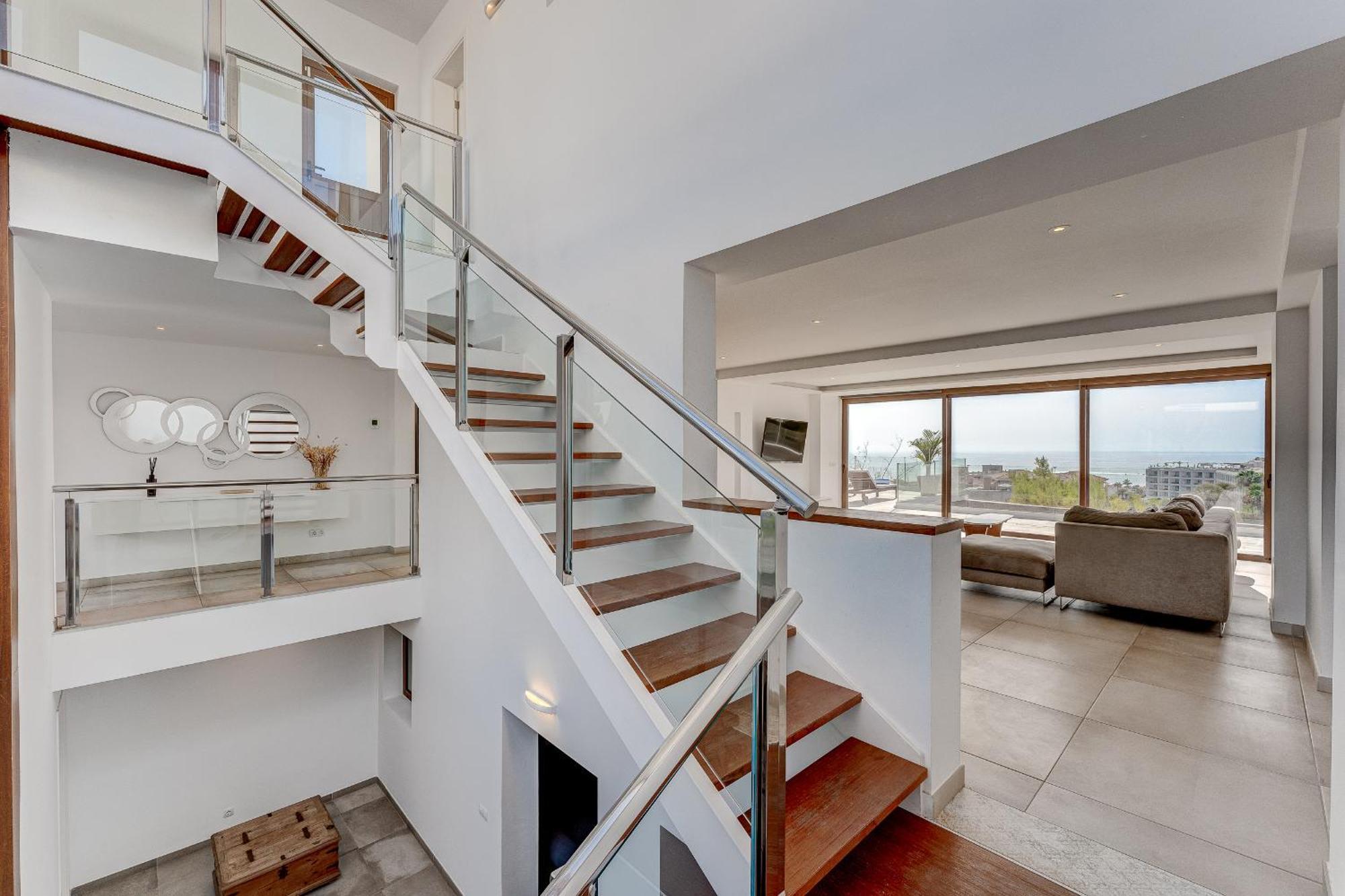Fabulous Contemporary 5 Bedroom Villa With Private Heated Pool, Sleeps Max 13 Callao Salvaje Buitenkant foto