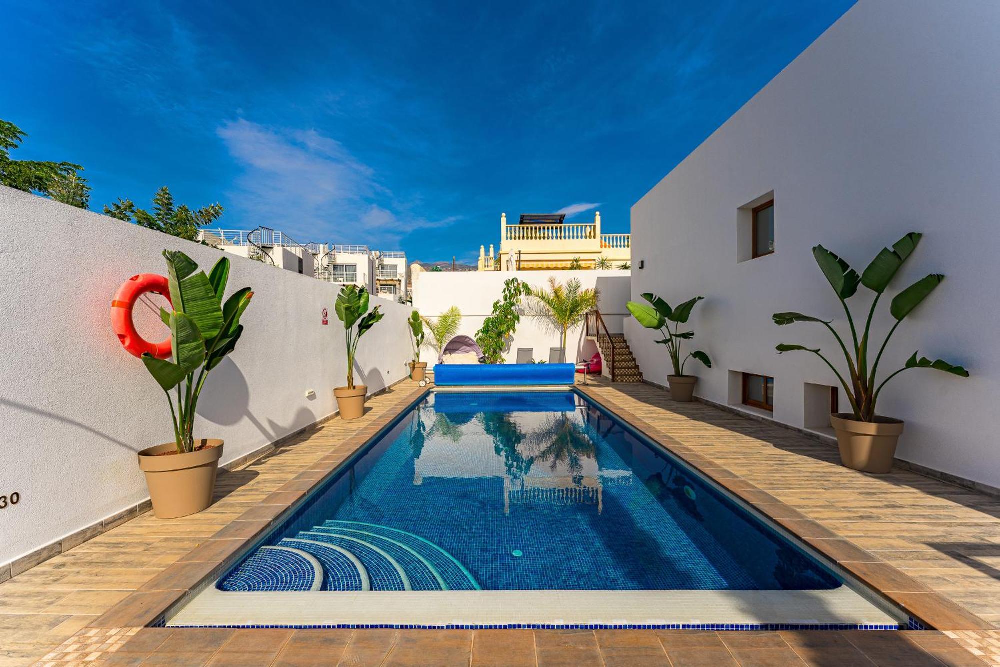 Fabulous Contemporary 5 Bedroom Villa With Private Heated Pool, Sleeps Max 13 Callao Salvaje Buitenkant foto